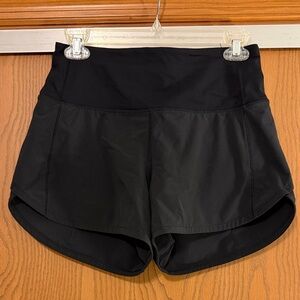 Speed Up Black Women's Lululemon Shorts